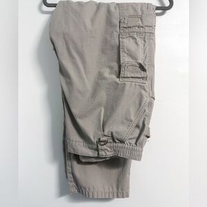 5.11 Tactical 42x34 Muted Khaki Cargo Pants Cotton Canvas Workwear